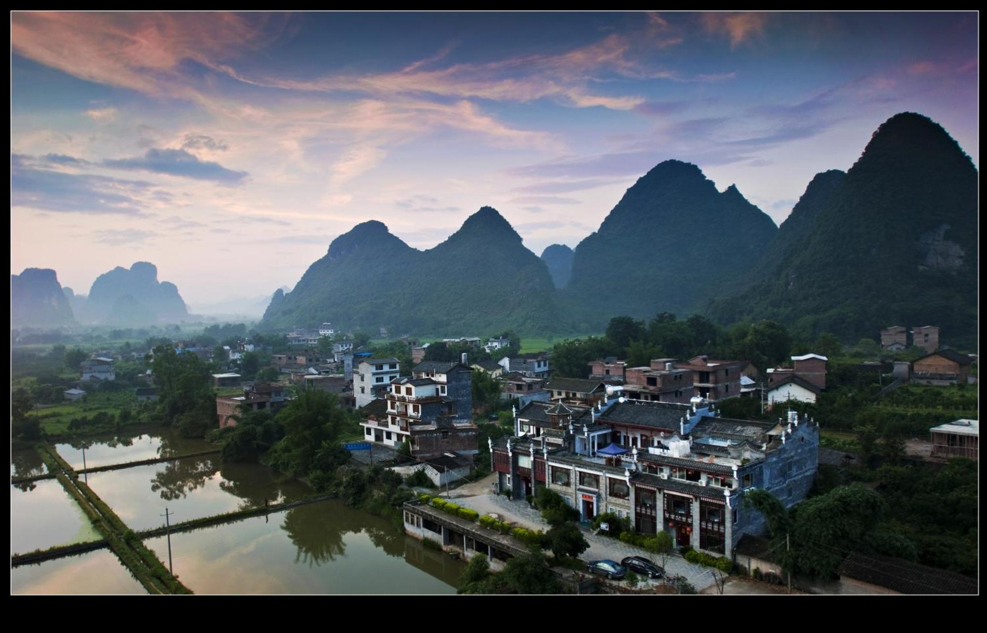 Yangshuo Leisure Tea Lodge Exterior photo